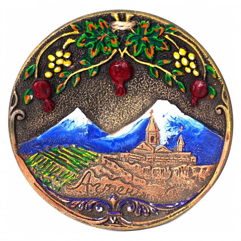 Հուշանվեր Ափսե Կախովի Փոքր Մոքսիկ 15սմ 3001 6